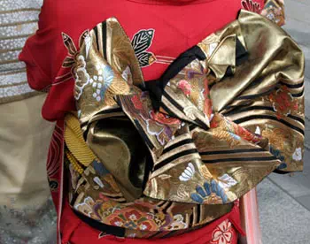 Obi ceinture geisha