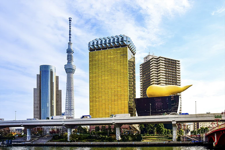 Balade sur la riviere Sumida en bateau