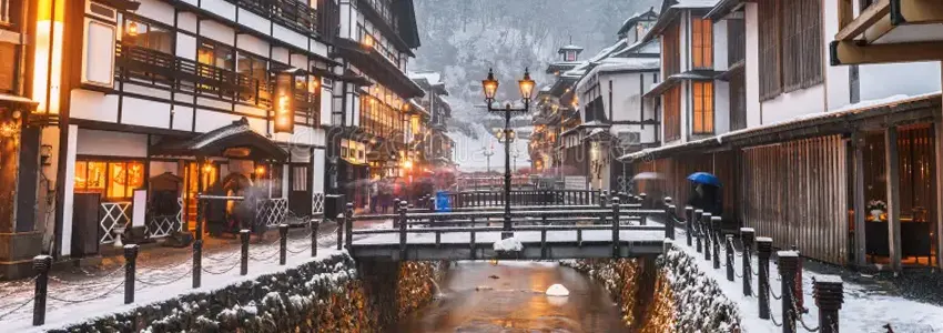 Village de Ginzan-Onsen - Yamagata